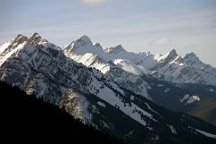 26 Mount Norquay and Mount Brewster From Sulphur Mountain At Top Of Banff Gondola In Winter